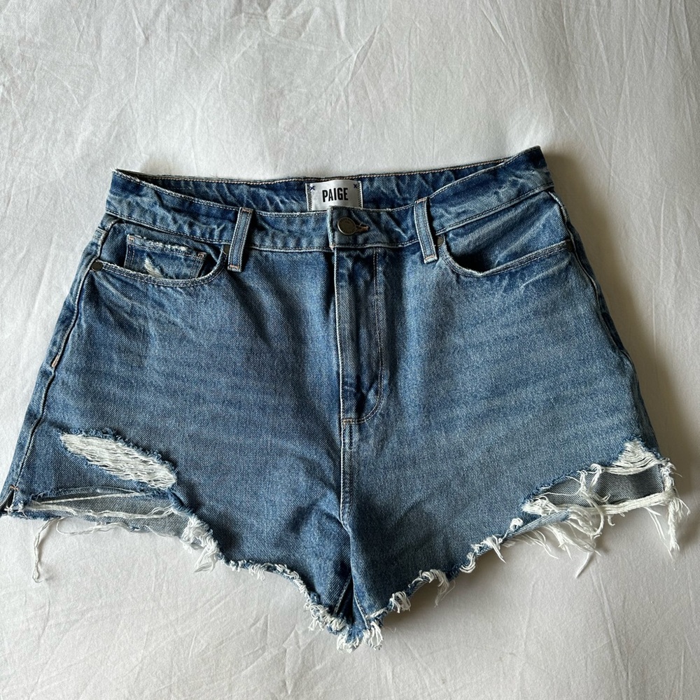 PAIGE Margot Cutoff Denim Women’s Short
